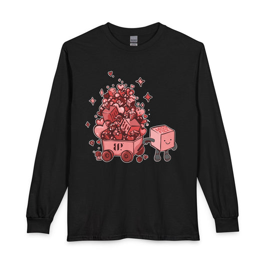 Be Mine...I Brought Sparkles — LS Tee