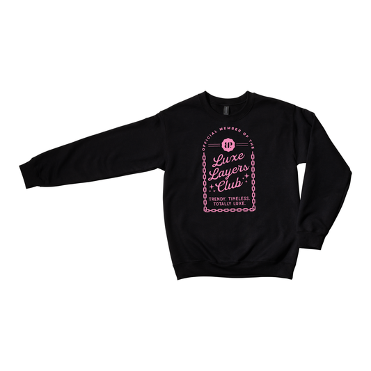 Luxe Layers Club Crewneck Sweatshirt