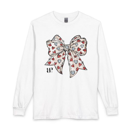 All Tied Up in Sparkle — LS Tee