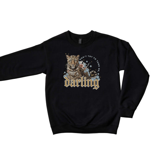Don't Tame Me v1 - Crewneck Sweatshirt