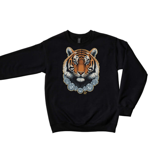 Sparkling Tigresse Crewneck Sweatshirt