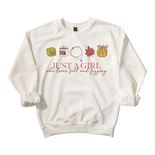 Just A Girl - Crewneck Sweatshirt