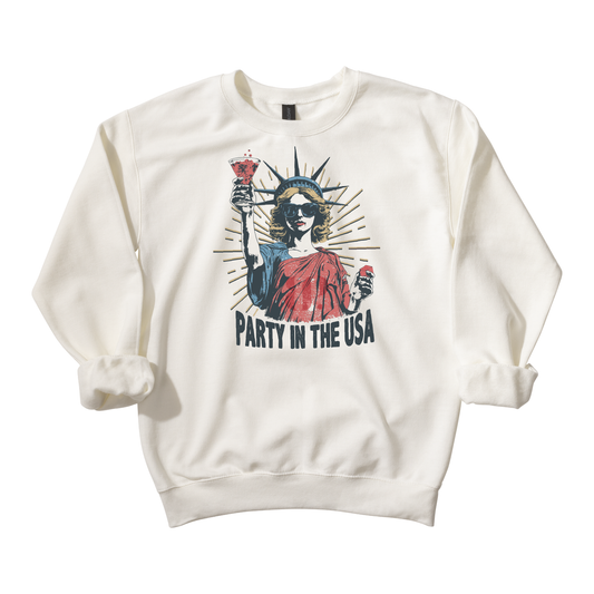 Lady Bomb Party - Crewneck Sweatshirt