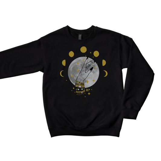 Moonlit Stacks - Crewneck Sweatshirt