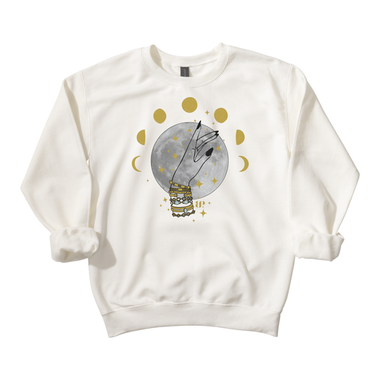 Moonlit Stacks - Crewneck Sweatshirt