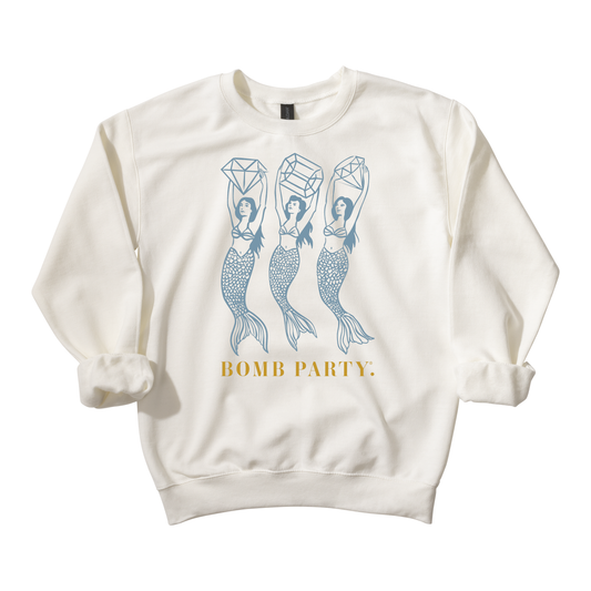 Sirens & Diamonds Forever - Crewneck Sweatshirt