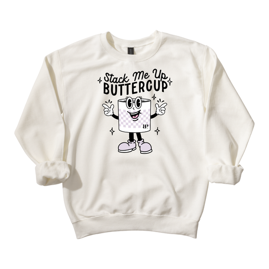 Stack Me Up - Crewneck Sweatshirt