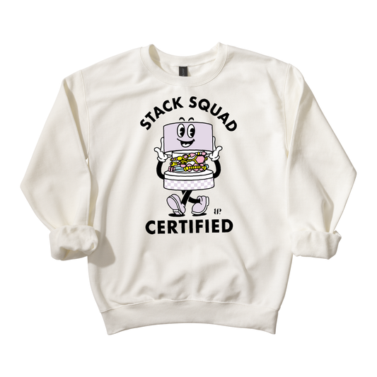 Stack Squad Certified - Crewneck Sweatshirt