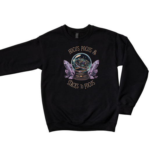 Stacks to Focus - Crewneck Sweatshirt