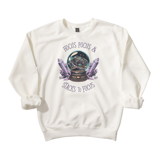 Stacks to Focus - Crewneck Sweatshirt