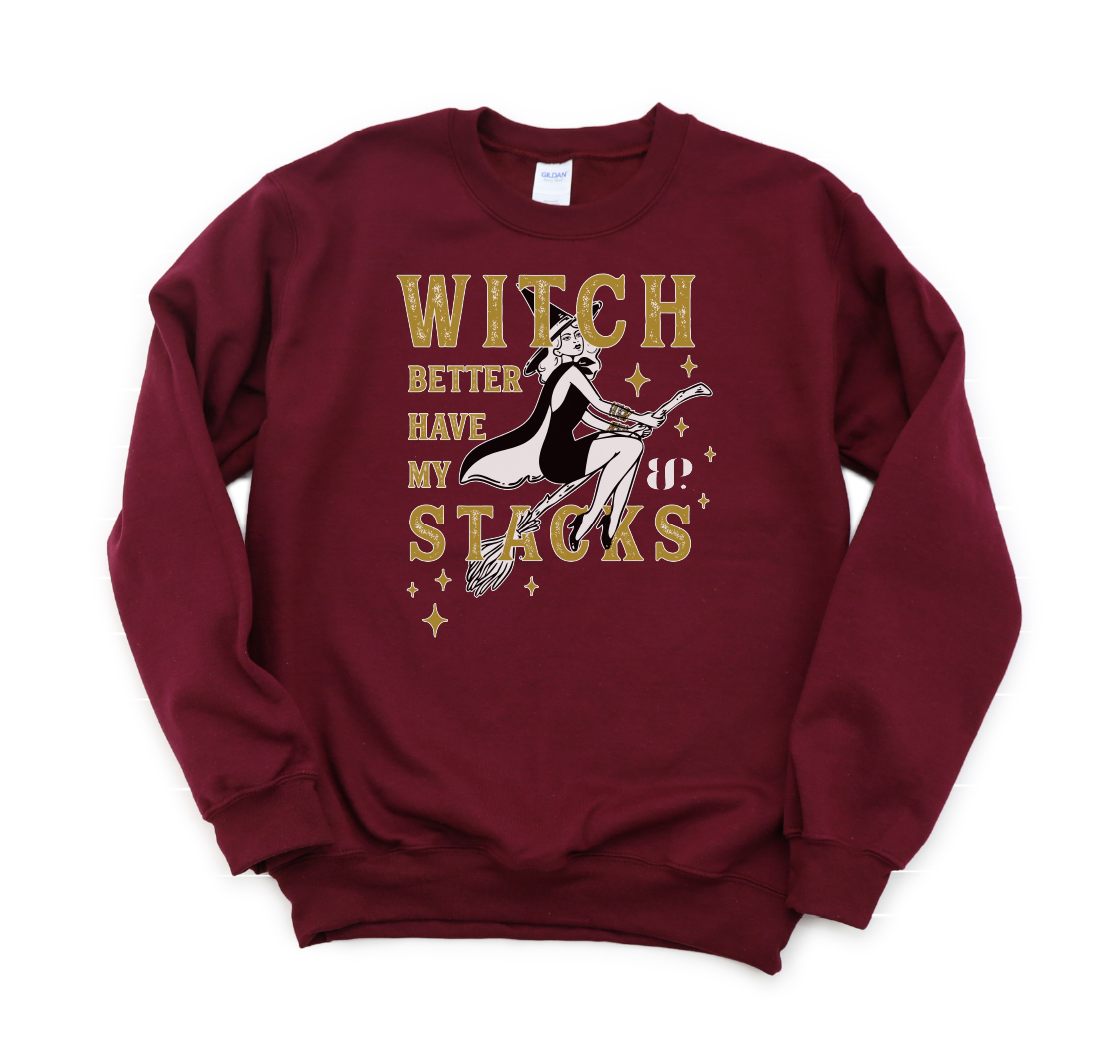 Halloween Stacks Crewnecks
