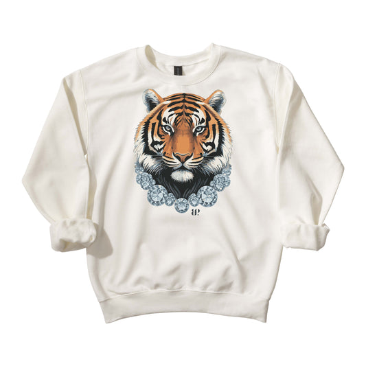 Sparkling Tigresse Crewneck Sweatshirt
