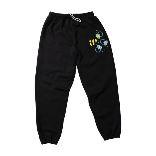 Always Sparkling - Sweatpants w Pockets