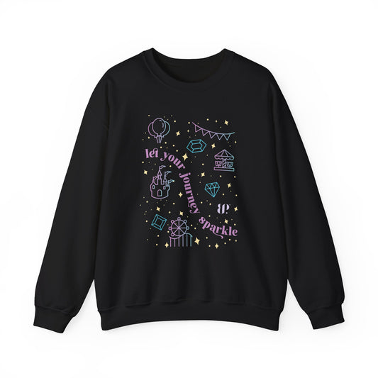 Let Your Journey Sparkle - Crewneck Sweatshirt