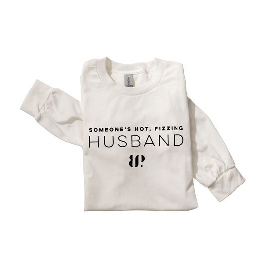 Hot Fizzing Husband - LS Tee