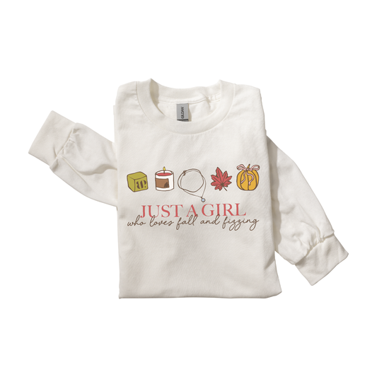 Just A Girl - LS Tee