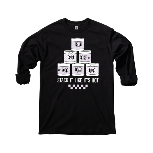Stack It Like It's Hot - LS Tee
