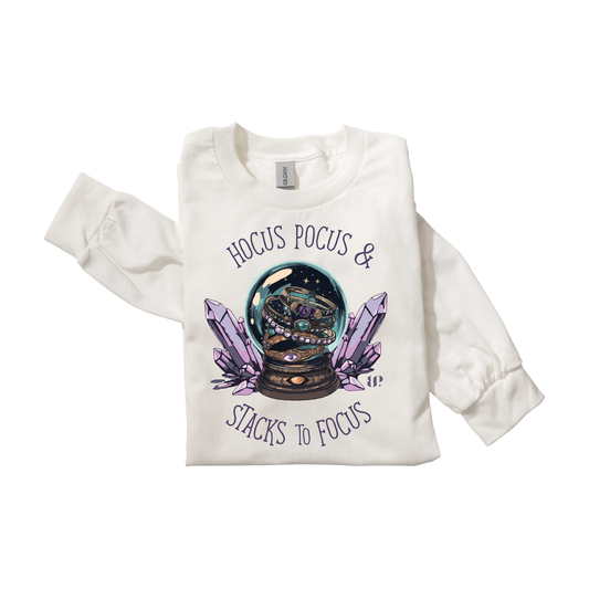 Stacks to Focus - LS Tee