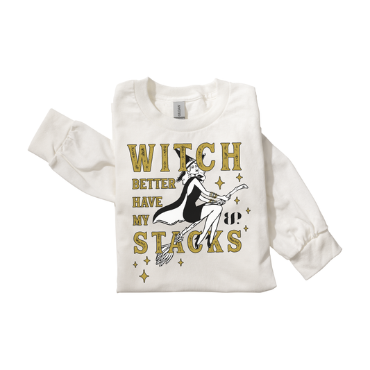Stacks Witch - LS Tee