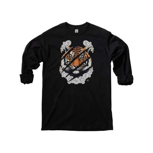 Savage Tiger - LS Tee