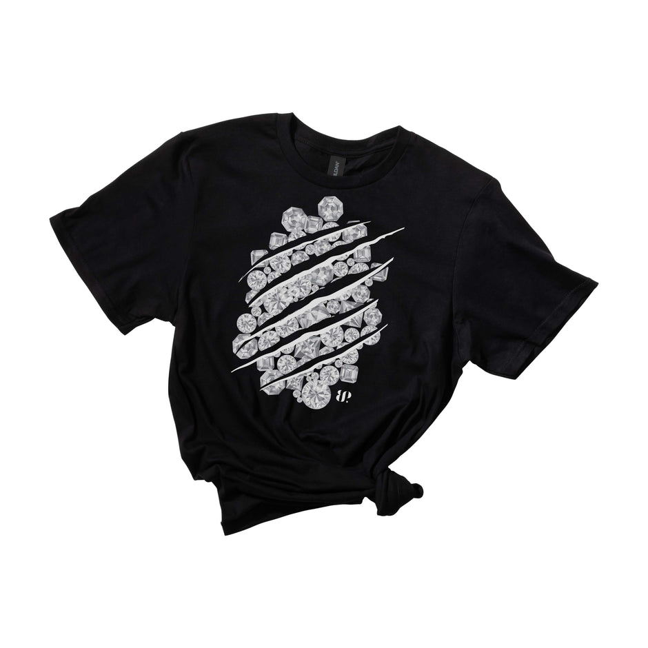 LOOSE FIT TEE - BLACK UNTAMED ROYALTY